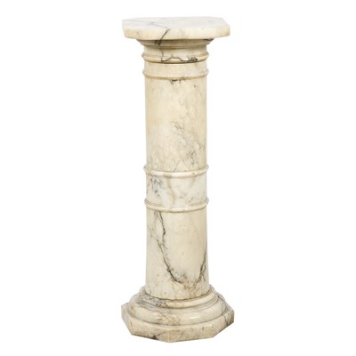 Lot 339 - Neoclassical Style Marble Pedestal Height 36...