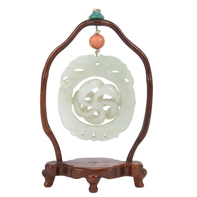 Lot 285 - Chinese Celadon Toggle 19th Century Of...