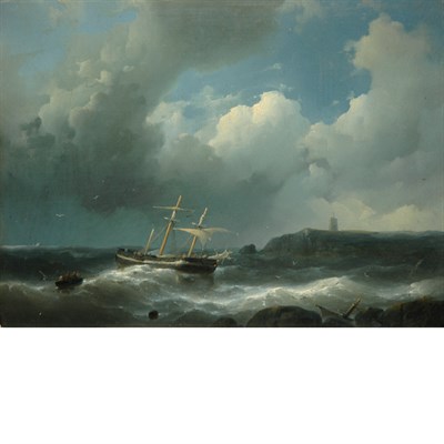 Lot 71 - Attributed to Abraham Hulk, Snr. Ships...