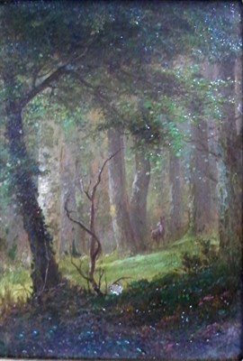 Lot 36 - Attributed to Herman Geyer Forest Interior...