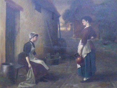 Lot 47 - German School 19th/20th Century Morning Chores...