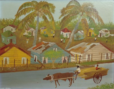 Lot 15 - Caribbean School 20th Century View of a...