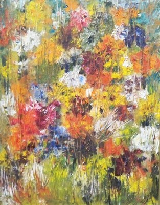 Lot 99 - 20th Century School Field of Flowers Signed...
