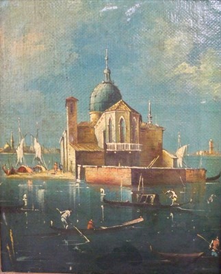 Lot 56 - (i) Italian School 20th Century View of Venice...