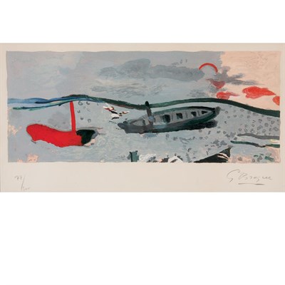 Lot 370 - After Georges Braque BORD DE MER (M. 1037)...