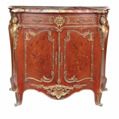Lot 1434 - Transitional Louis XV/XVI Style Gilt-Bronze...