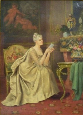 Lot 1031 - Emile Bare French, 19th Century The Love...