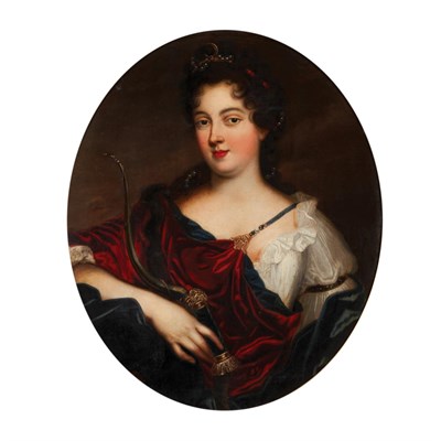 Lot 25 - Circle of Nicolas de Largilliere Portrait of a...