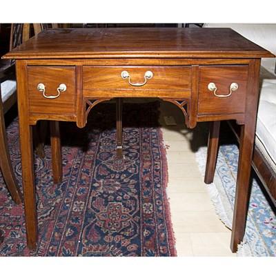 Lot 213 - George III Style Mahogany Writing Desk Height...