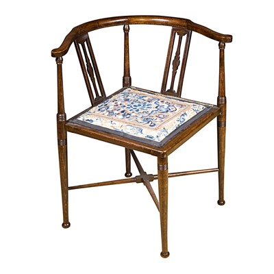 Lot 396 - Regency Mahogany Corner Chair