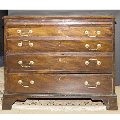 Lot 525 - George III Style Mahogany Chest of Drawers...