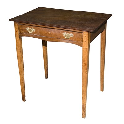 Lot 121 - George III Mahogany Side Table Height 27...
