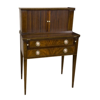 Lot 399 - Regency Style Mahogany Lady's Writing Desk...