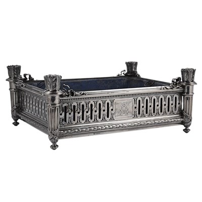 Lot 1189 - French Reticulated Silver Centerpiece Andre...