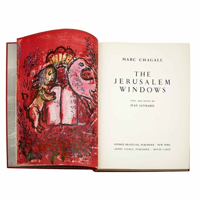 Lot 126 - [CHAGALL, MARC] LEYMARIE, JEAN. The Jerusalem...