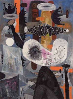 Lot 148 - Byron Browne American, 1907-1961 Reverie, 1952...