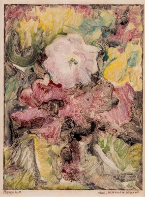 Lot 433 - Blanche Lazzell (1878-1956) PETUNIAS Color...