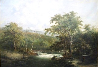 Lot 1024 - Adam Barland British, fl. 1843-1875 River...