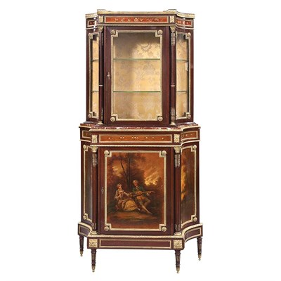 Lot 159 - Louis XVI Style Gilt-Metal Mounted Mahogany...