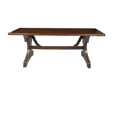 Lot 175A - Provincial Baroque Style Refectory Table The...