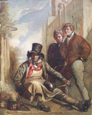 Lot 1039 - English School 19th Century The Village Tinker...