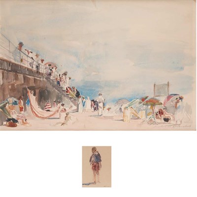 Lot 43 - David Philip Levine American, b. 1910 (i)...