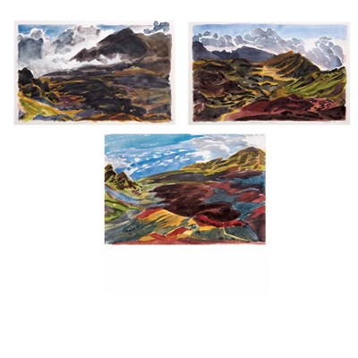 Lot 50 - Susan Shatter American, b. 1943 (i) Haleakala...