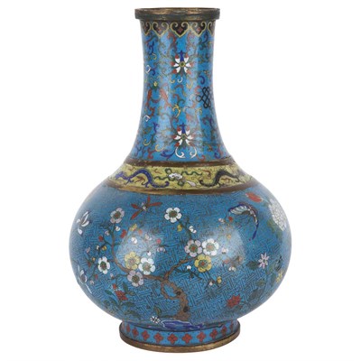Lot 158 - Chinese Cloisonne Vase Early 19th Century The...