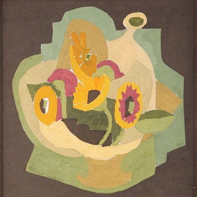 Lot 98 - Blanche Lazzell American, 1878-1956 Design for...