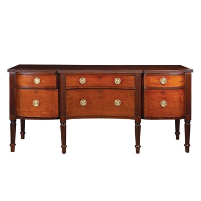 Lot 556 - George IV Mahogany Sideboard Circa 1825 The...