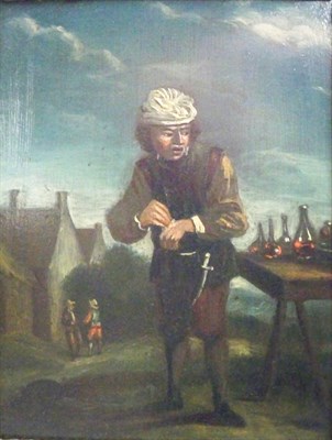 Lot 1003 - Manner of David Teniers Figures in Seventeenth...