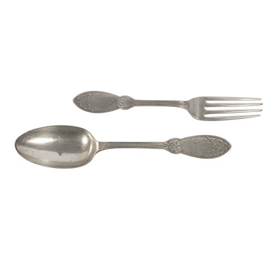 Lot 272 - Group of American Silver Flatware Hyde &...