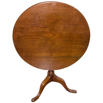 Lot 414 - Provincial Queen Anne Style Mahogany Tip-Top...
