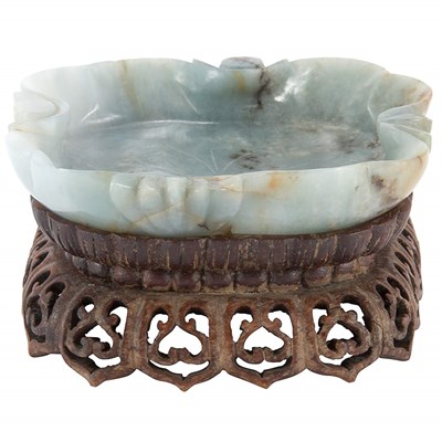 Lot 301 - Chinese Celadon Jade Brushwasher 19th Century...