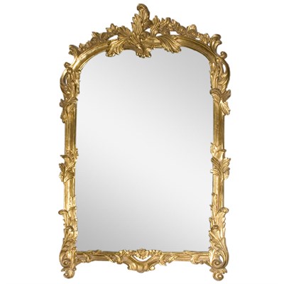 Lot 1250 - Transitional Louis XV/XVI Style Gold Painted...