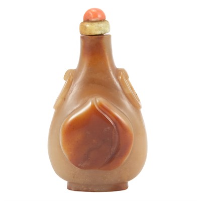 Lot 184 - Chinese Brown Agate Snuff Bottle 19th Century...
