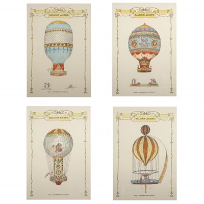 Lot 67 - After Mayall BALLOON ASCENT Four color...