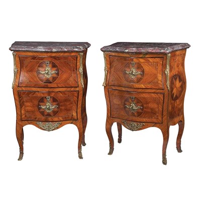 Lot 447 - Pair of Northern Italian Rococo Gilt-Bronze...
