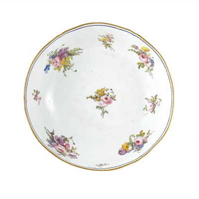 Lot 234 - Sevres Porcelain Bowl Late 18th century...