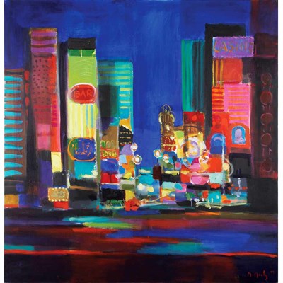 Lot 163 - Marcel Mouly French, 1918-2008 Las Vegas, 1999...
