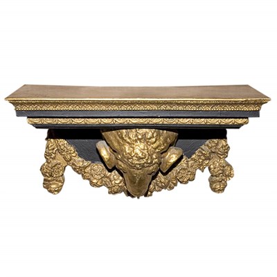 Lot 1365 - Louis XVI Style Gilt-Wood Wall Bracket The...