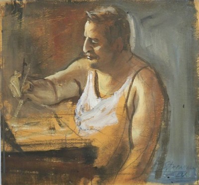 Lot 83 - (i) Romano Stefanelli Italian, b. 1931 Study...