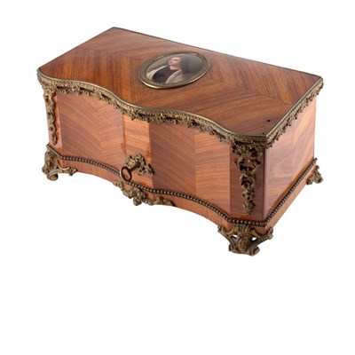 Lot 1235 - Napoleon III Style Gilt-Metal and Porcelain...
