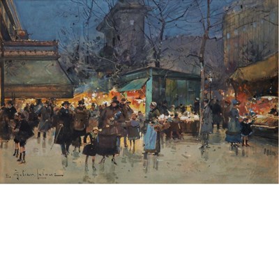 Lot 23 - Eugene Galien-Laloue French, 1854-1941 Porte...