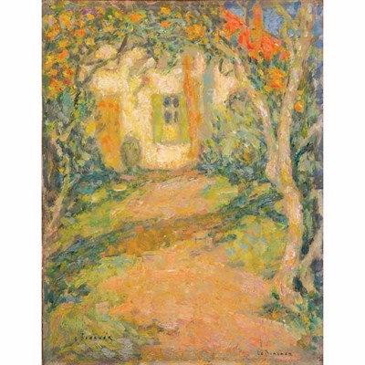 Lot 29 - Henri Le Sidaner French, 1862-1939 Allee des...
