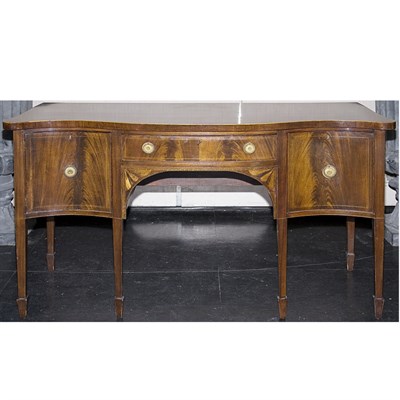 Lot 391 - George III Style Mahogany Sideboard Height 37...