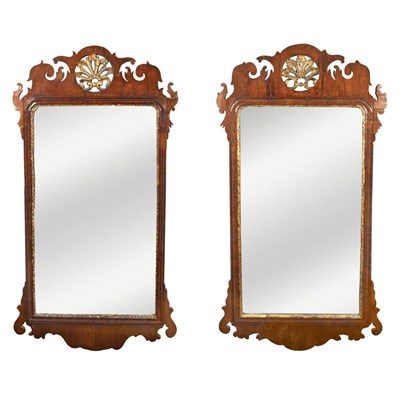Lot 261 - Pair of Associated George II Parcel Gilt...