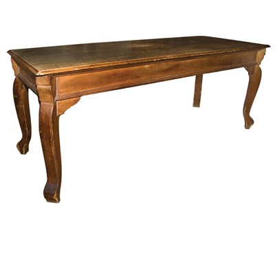 Lot 112 - French Provincial Style Fruitwood Dining Table...