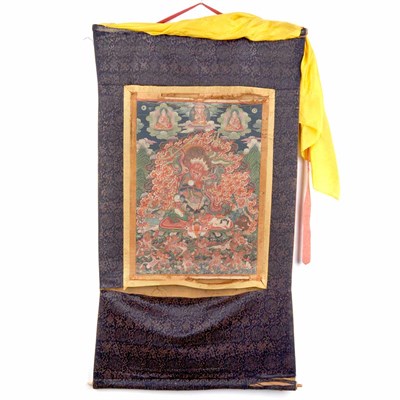 Lot 57 - Tibetan Thanka of Begtsechen 18th/19th Century...