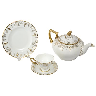 Lot 173 - Royal Crown Derby Porcelain Partial Dessert...